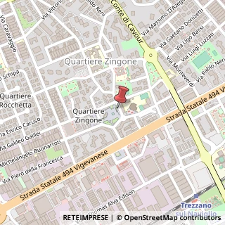 Mappa Piazza San Lorenzo,  41, 20090 Trezzano sul Naviglio, Milano (Lombardia)
