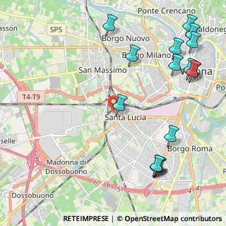Mappa Via Generale Bava, 37137 Verona VR, Italia (2.84375)