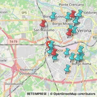 Mappa Via Generale Bava, 37137 Verona VR, Italia (2.244)