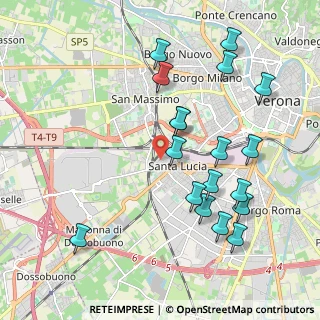 Mappa Via Generale Bava, 37137 Verona VR, Italia (2.13389)