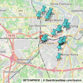Mappa Via Generale Bava, 37137 Verona VR, Italia (1.949)