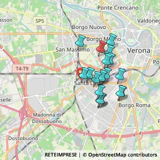 Mappa Via Generale Bava, 37137 Verona VR, Italia (1.50684)