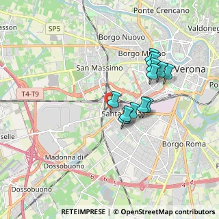 Mappa Via Generale Bava, 37137 Verona VR, Italia (1.50083)