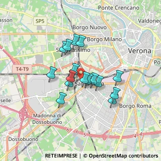 Mappa Via Generale Bava, 37137 Verona VR, Italia (1.30563)