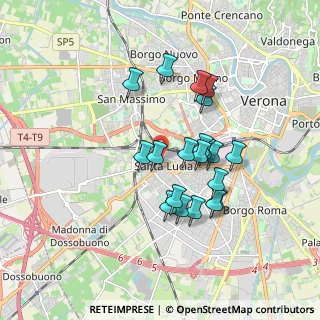 Mappa Via Brigata Acqui, 37137 Verona VR, Italia (1.5045)