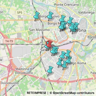 Mappa Via Brigata Acqui, 37137 Verona VR, Italia (1.916)