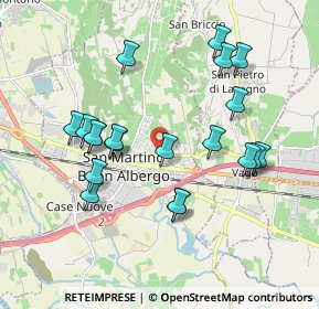 Mappa Via Romolo Nicolis, 37036 San Martino Buon Albergo VR, Italia (1.8735)