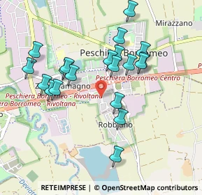 Mappa Via Don Pino Puglisi, 20068 Peschiera Borromeo MI, Italia (0.9105)