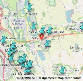 Mappa Via Don Pino Puglisi, 20068 Peschiera Borromeo MI, Italia (2.797)