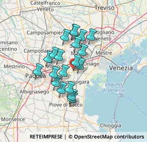 Mappa Via Zinelli, 30031 Dolo VE, Italia (10.275)