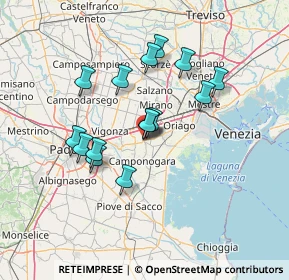 Mappa Via Zinelli, 30031 Dolo VE, Italia (11.68)