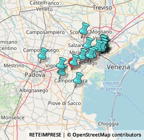 Mappa Via Zinelli, 30031 Dolo VE, Italia (10.429)
