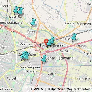 Mappa Via Armando Maniciati, 35129 Padova PD, Italia (2.38)