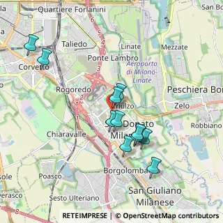 Mappa Via Ripalta, 20097 San Donato Milanese MI, Italia (1.71167)