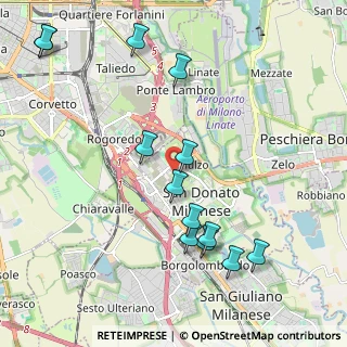 Mappa Via Ripalta, 20097 San Donato Milanese MI, Italia (2.29385)