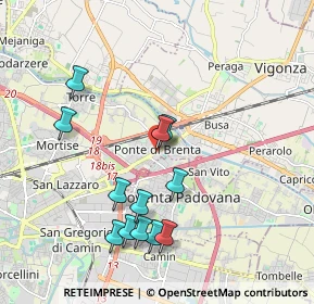 Mappa Via Podestarile, 35030 Padova PD, Italia (1.90417)