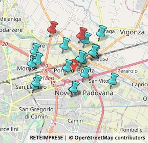 Mappa Via Podestarile, 35030 Padova PD, Italia (1.479)