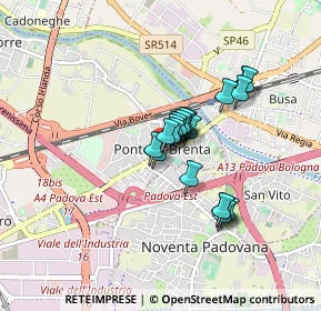 Mappa Via Podestarile, 35030 Padova PD, Italia (0.5725)