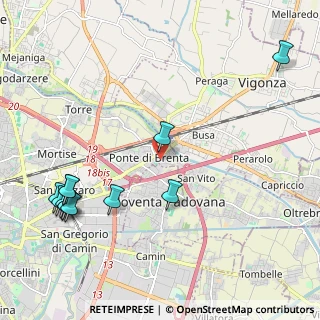 Mappa Via Antonio Fiorazzo, 35129 Padova PD, Italia (2.67417)