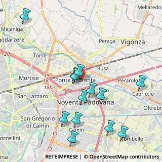 Mappa Via Antonio Fiorazzo, 35129 Padova PD, Italia (2.16846)