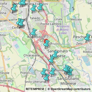 Mappa Via Fabiani, 20097 San Donato Milanese MI, Italia (3.056)