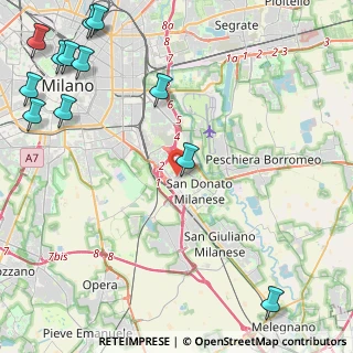 Mappa Via Fabiani, 20097 San Donato Milanese MI, Italia (6.68583)