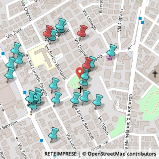 Mappa Via Enrico Bernardi, 35135 Padova PD, Italia (0.14231)