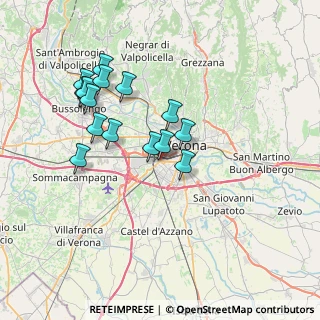 Mappa Via Cà dei Recchi, 37137 Verona VR, Italia (6.72267)