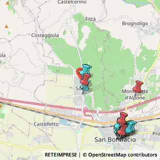Mappa Vicolo dei Betilli, 37038 Soave VR, Italia (2.92278)