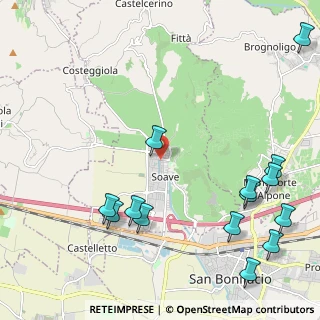 Mappa Vicolo dei Betilli, 37038 Soave VR, Italia (2.83571)