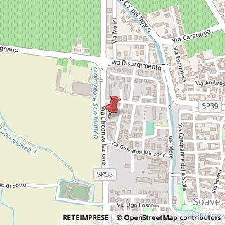 Mappa Via Aldrighetti, 39, 37038 Soave, Verona (Veneto)