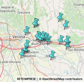 Mappa Via Giovanni XXIII, 37036 San Martino Buon Albergo VR, Italia (5.596)