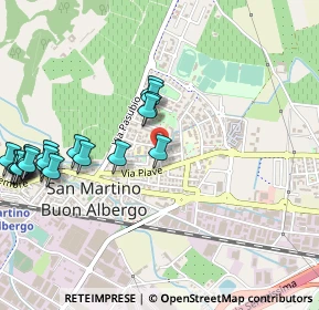 Mappa Via Giovanni XXIII, 37036 San Martino Buon Albergo VR, Italia (0.6205)