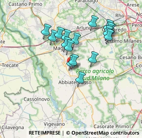 Mappa Via Armando Diaz, 20081 Cassinetta di Lugagnano MI, Italia (6.37118)