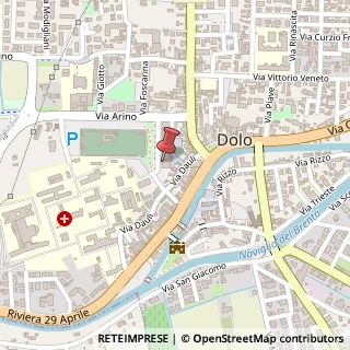 Mappa Via Antonio Guolo, 3, 30031 Dolo, Venezia (Veneto)