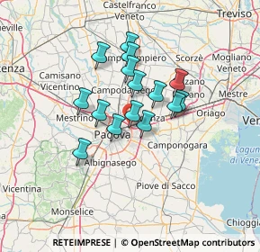 Mappa Corso Irlanda &, 35129 Padova PD, Italia (9.87333)