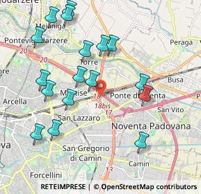 Mappa Corso Irlanda &, 35129 Padova PD, Italia (2.13706)