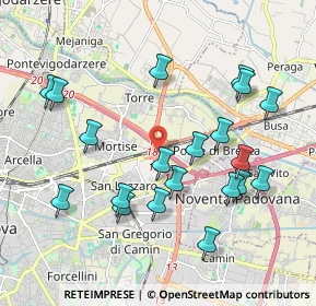 Mappa Corso Irlanda &, 35129 Padova PD, Italia (2.0635)