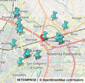 Mappa Corso Irlanda &, 35129 Padova PD, Italia (2.14333)