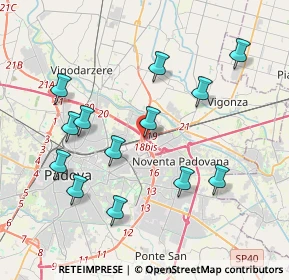 Mappa Corso Irlanda &, 35129 Padova PD, Italia (3.98077)