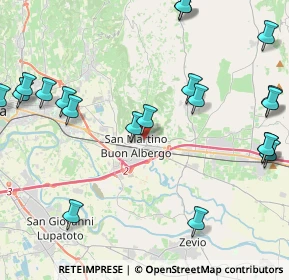 Mappa Via Papa Giovanni XXIII, 37036 San Martino Buon Albergo VR, Italia (5.4905)