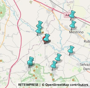 Mappa Via Capitello, 35030 Cervarese Santa Croce PD, Italia (3.52)