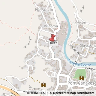 Mappa Via Vallesoana, 21, 10085 Settimo Torinese, Torino (Piemonte)