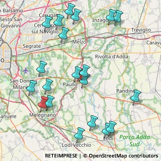 Mappa SP181, 26833 Merlino LO, Italia (10.1185)