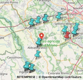 Mappa Via Leonardo da Vinci, 20080 Albairate MI, Italia (9.33)