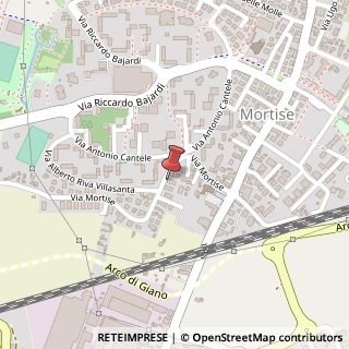 Mappa Via Mortise, 114, 35129 Padova, Padova (Veneto)