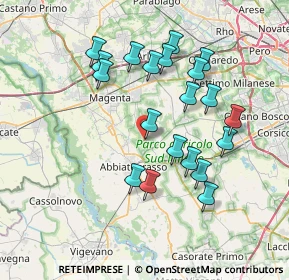 Mappa Via Gorizia, 20080 Albairate MI, Italia (7.0515)