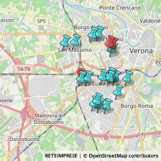 Mappa Via Brigata Cuneo, 37137 Verona VR, Italia (1.7155)