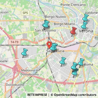 Mappa Via Brigata Cuneo, 37137 Verona VR, Italia (2.32692)