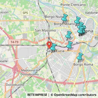 Mappa Via Brigata Cuneo, 37137 Verona VR, Italia (2.46182)